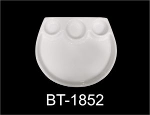 Designer Acrylic Sectioned Plates