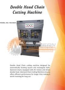 Double Head Chain Cutting Machine
