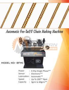 Automatic Fox Tail Chain Making Machine