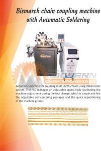 Bismarck Chain Coupling Machine With Automatic Soldering