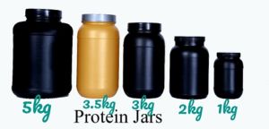 HDPE Protein Jar