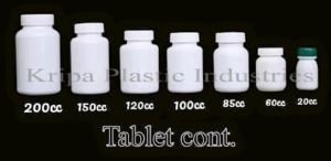 HDPE Tablet Container