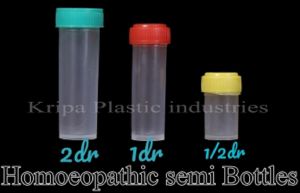 Homeopathic Plastic Bottles