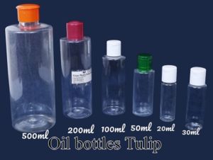 PET Hair Oil Bottles