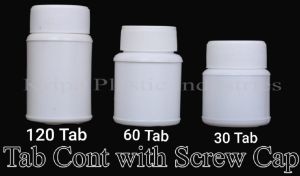 HDPE Tablet Container