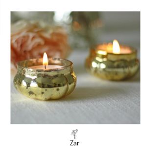 Round Glass Candle Jar