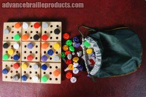 Braille Sudoku Board Puzzle Game