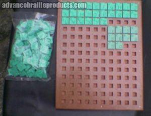 Crossword Game in Braille