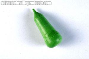 Generic Multicolor Plastic Eraser for Blinds