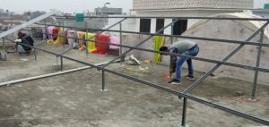 Solar Panels Mounting Structure