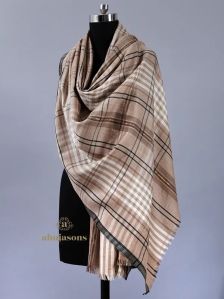 Check Woolen Shawls