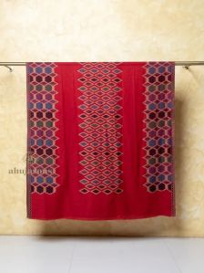 Red Woolen Kani Shawls