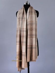 Check Woolen Shawls