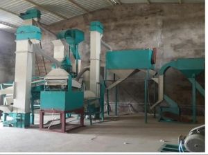 20 Ton/HR Automatic Powder Coated Wheat Cleaning Plant