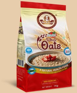 1 Kg White Oats Pouch