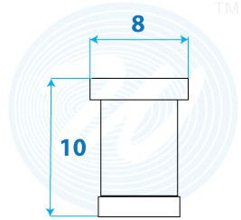 6x8mm Drum Core Base Inductor