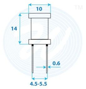 8x12mm Drum Core Inductor