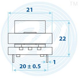 EE 25X9X6mm Ferrite Cores