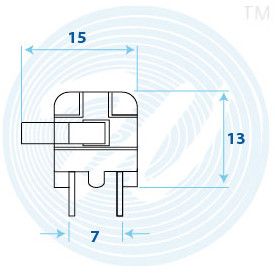 UU 9.8X7X8mm Common Mode Inductors