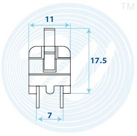UU 9.8X7X9.5mm Common Mode Inductors