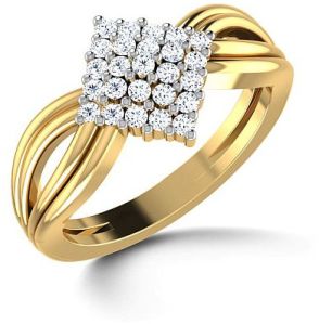 Gorgeous Yellow Gold Natural Diamond Ring