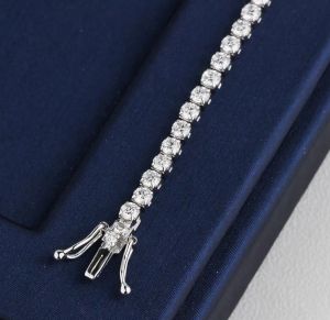 Lab Grown Diamond Tennis Bracelets