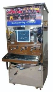 Stainless Steel Triple Tap Water Cooler