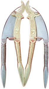 Golden and Silver Nut Cracker