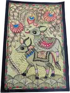 Cow Madhubani Mithila Painting