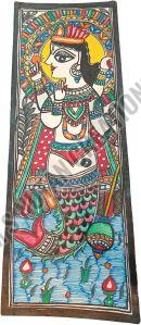 Matsya Avatar OF Vishnu Madhubani Painting
