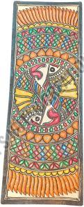 Multicolor Fish Madhubani Painting