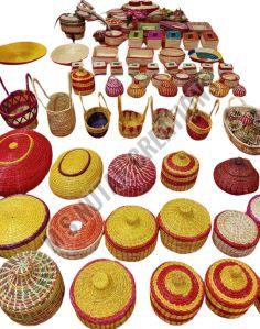 Sikki Grass Multi Purpose Multi Style And Multi Colour Boxes