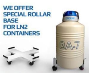 Liquid Nitrogen Container Roller Base