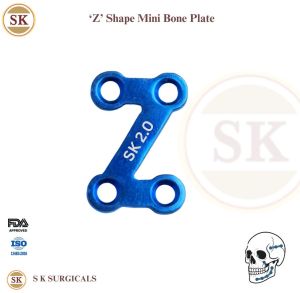 Oral Maxillofacial Z Shape Mini Bone Plate