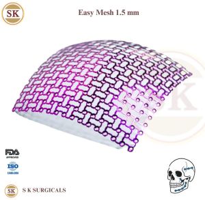 Oral Maxillofacial Pre Bend Mesh Plate Titanium