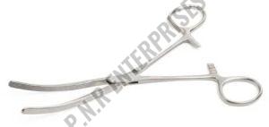 10 Inch Curved Intestinal Clamp