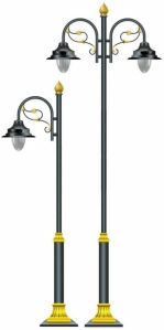 Outdoor Street Light Pole