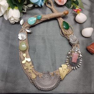 Designer Jute Necklace