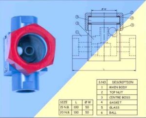 Ball Type Flow Indicator