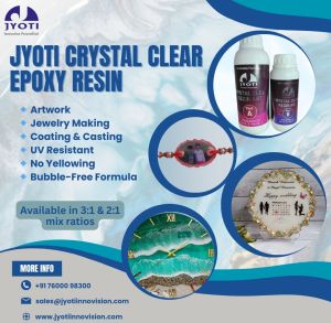 Jyoti Crystal Clear Epoxy Resin