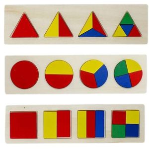 Wooden Fraction Game