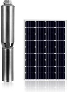 0.5 HP Solar Submersible Pump Set