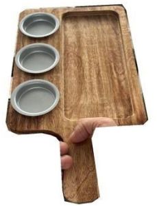 Natural Finish Mango Wood Serving Platters