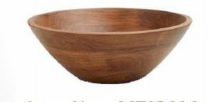 Round Mango Wood Serving Bowls