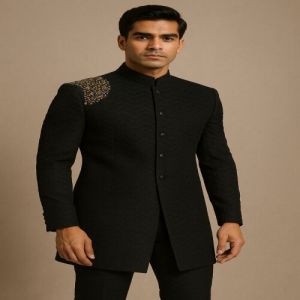 Diamond Jcq-2 Polyester Suiting Fabric