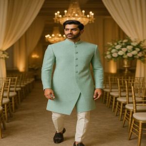 Platinum-5 Polyester Suiting Fabric