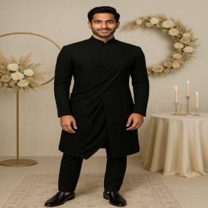 Sequence Jcq-2 Polyester Suiting Fabric