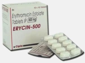 Erycin 500mg Erythromycin Estolate Tablets