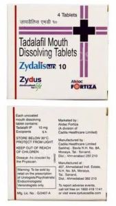 Zydalis Md 10mg Tadalafil Mouth Dissolving Tablets