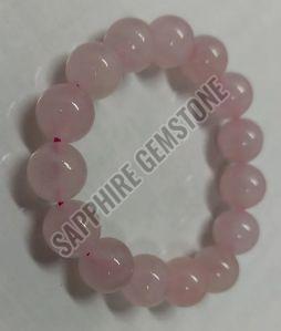 12mm Round Bead Rose Quartz Bracelet 12mm Round Bead Rose Quartz Bracelet